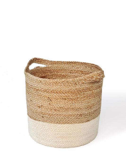 Kata Colorblock Woven Storage Basket