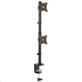 StarTech.com ARMDUALV Držák/stojan na monitor 68,6 cm (27") Černá Stůl (ARMDUALV)-0