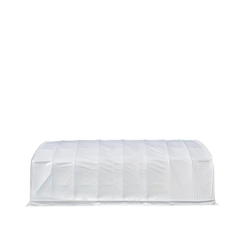 20' x 40' Straight Wall Peak Ceiling Storage Shelter with Heavy Duty 17 oz PVC Cover & Drive Through Door, TMG-ST2041V (Previously ST2040V)