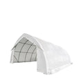 20' x 30' Arch Wall Peak Ceiling Storage Shelter with Heavy Duty 11 oz PE Cover & Drive Through Doors, TMG-ST2032P (Previously ST2031P)