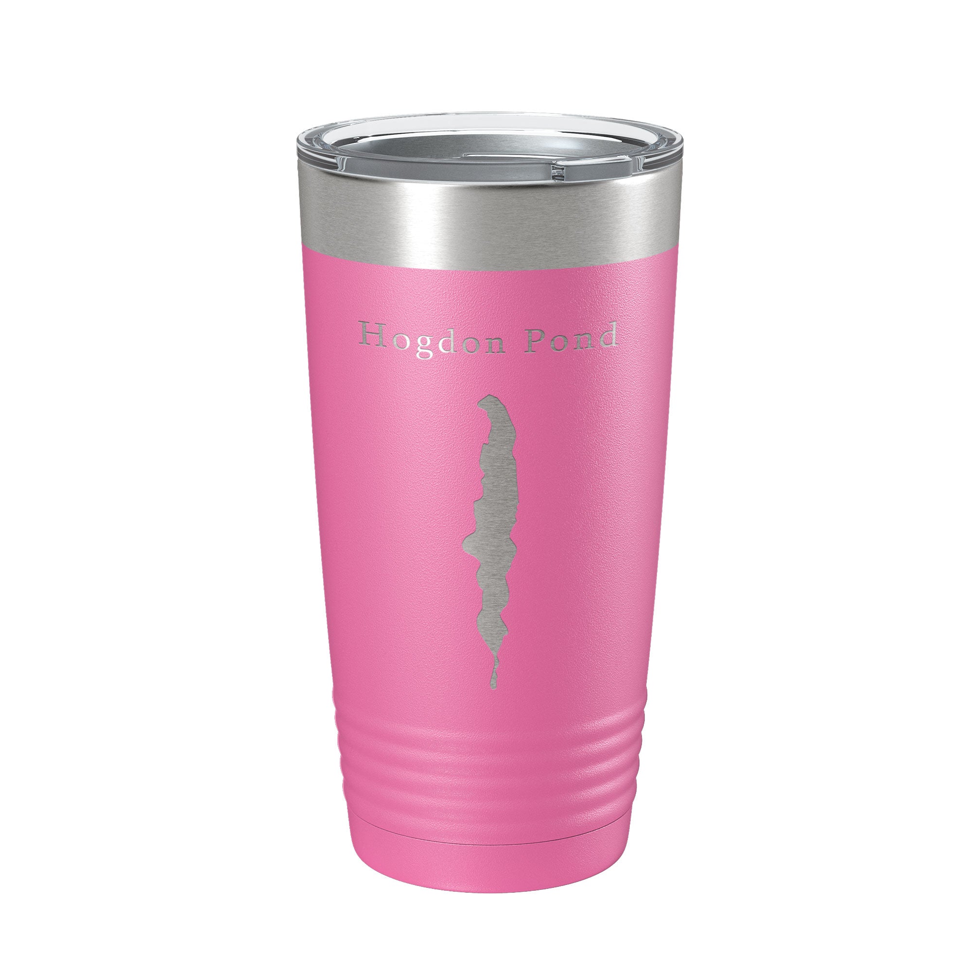 Hogdon Pond Tumbler Lake Map Travel Mug Insulated Laser Engraved Coffee Cup Acadia Maine 20 oz-11