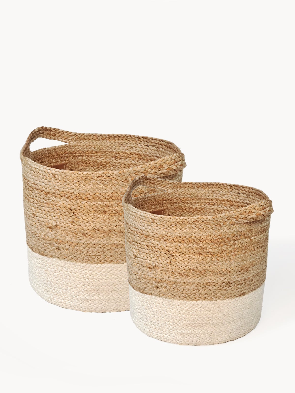 Kata Colorblock Woven Storage Basket