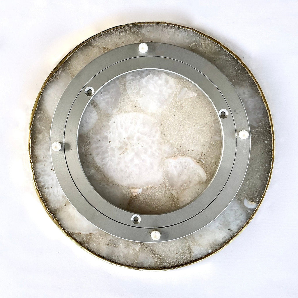 Red Agate LazySusan | Countertop | Turntable | Centrepiece |