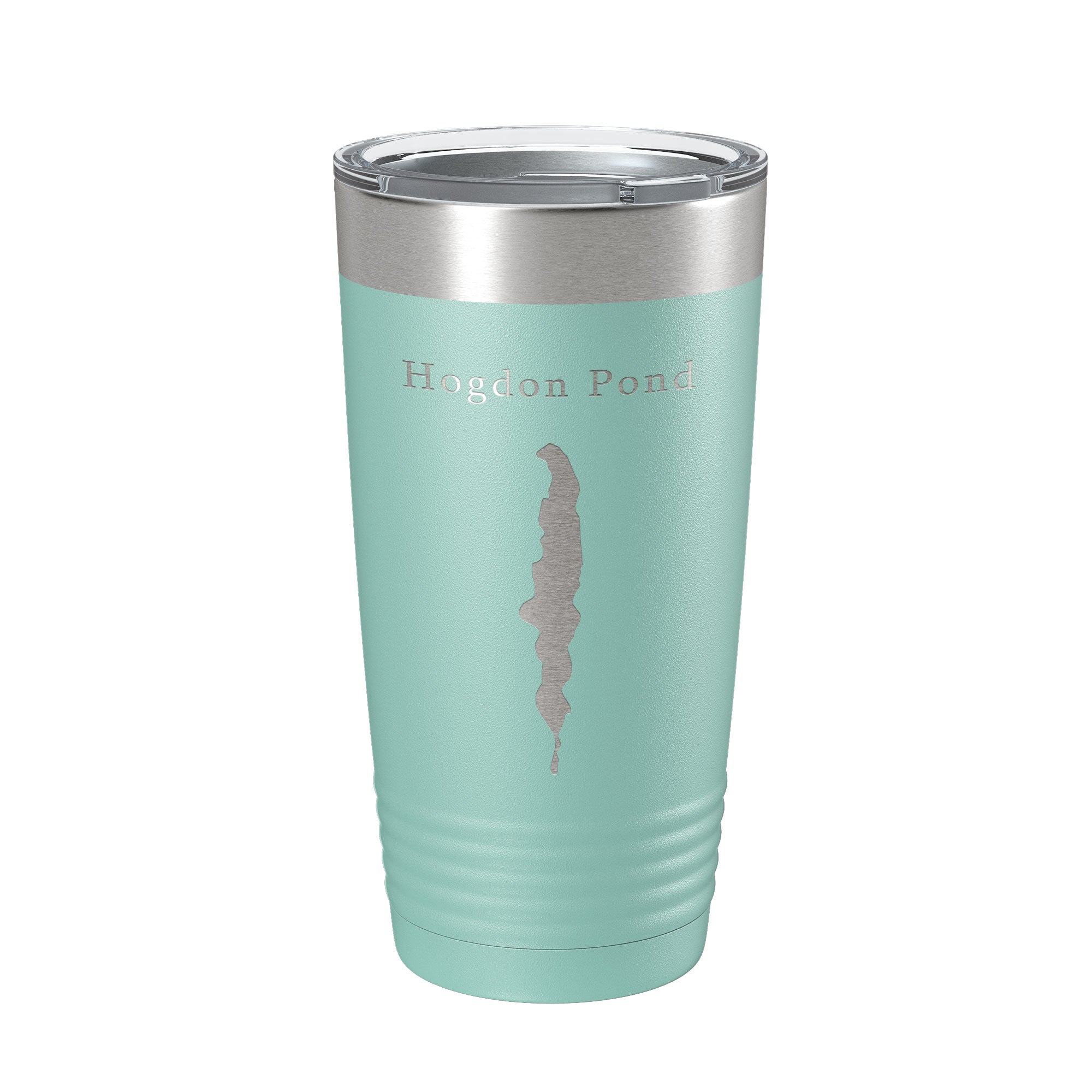 Hogdon Pond Tumbler Lake Map Travel Mug Insulated Laser Engraved Coffee Cup Acadia Maine 20 oz-12