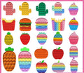 Beautiful Push Pop Fidget Sensory Toy- Foodie World-0