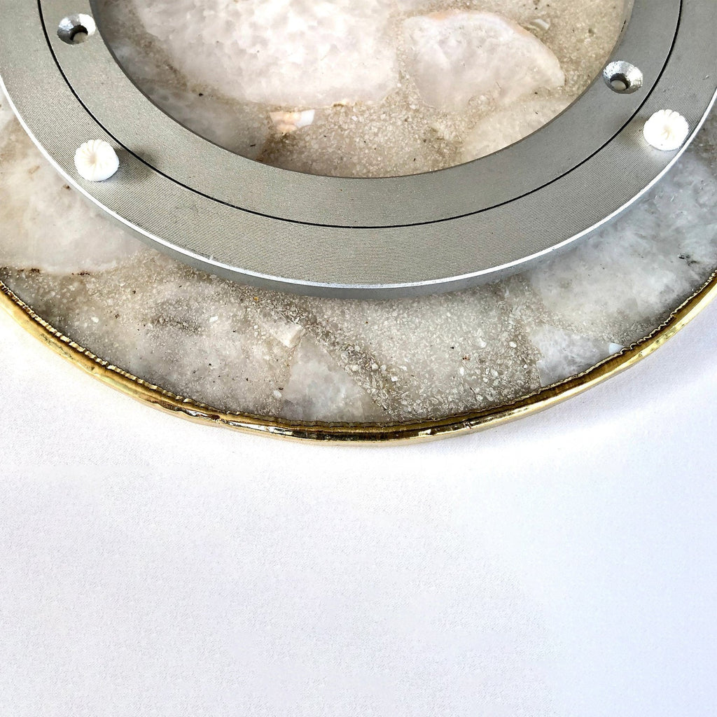 Red Agate LazySusan | Countertop | Turntable | Centrepiece |