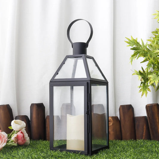 Black Metal Candle Lanterns