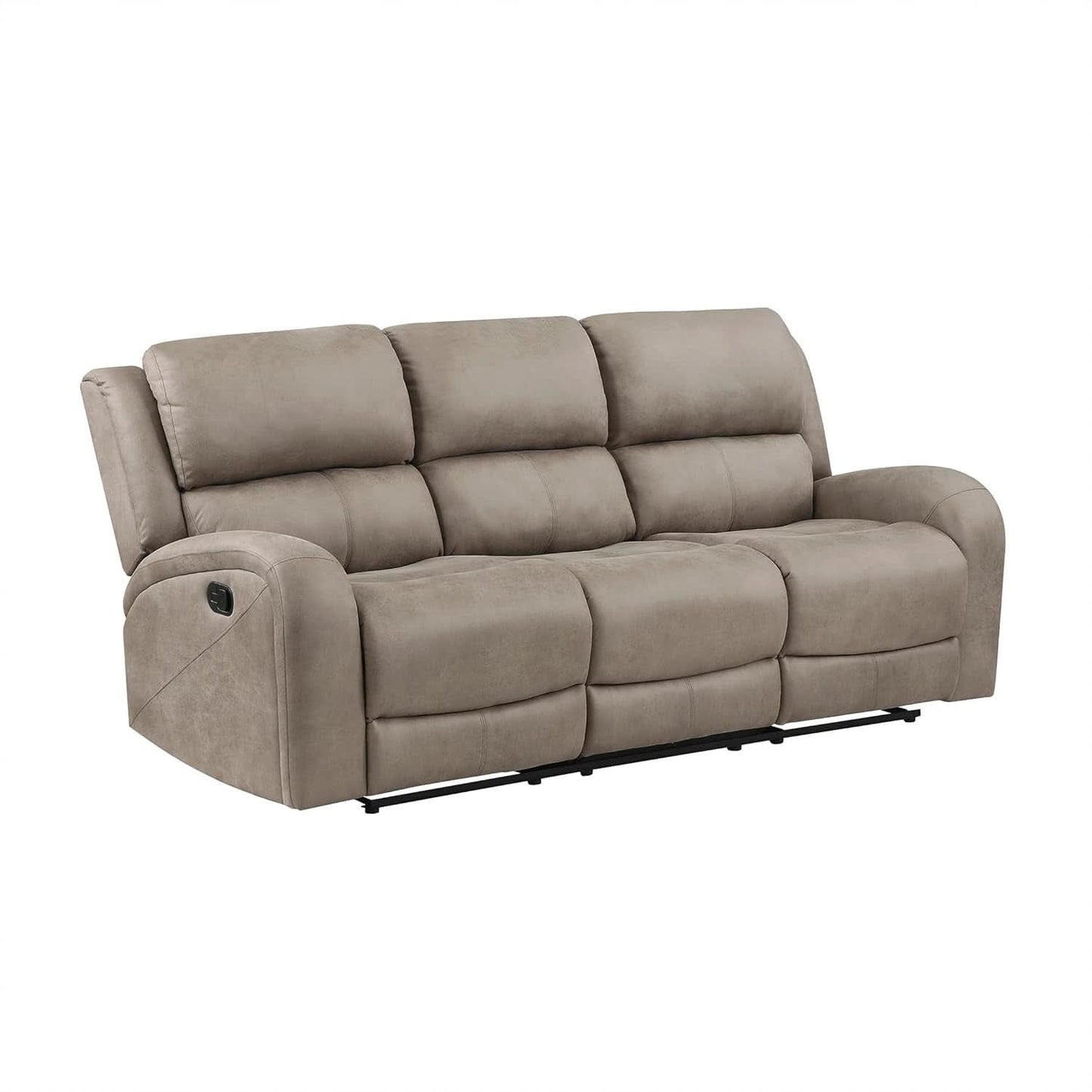 Brown Home Theater Recliner Sofa