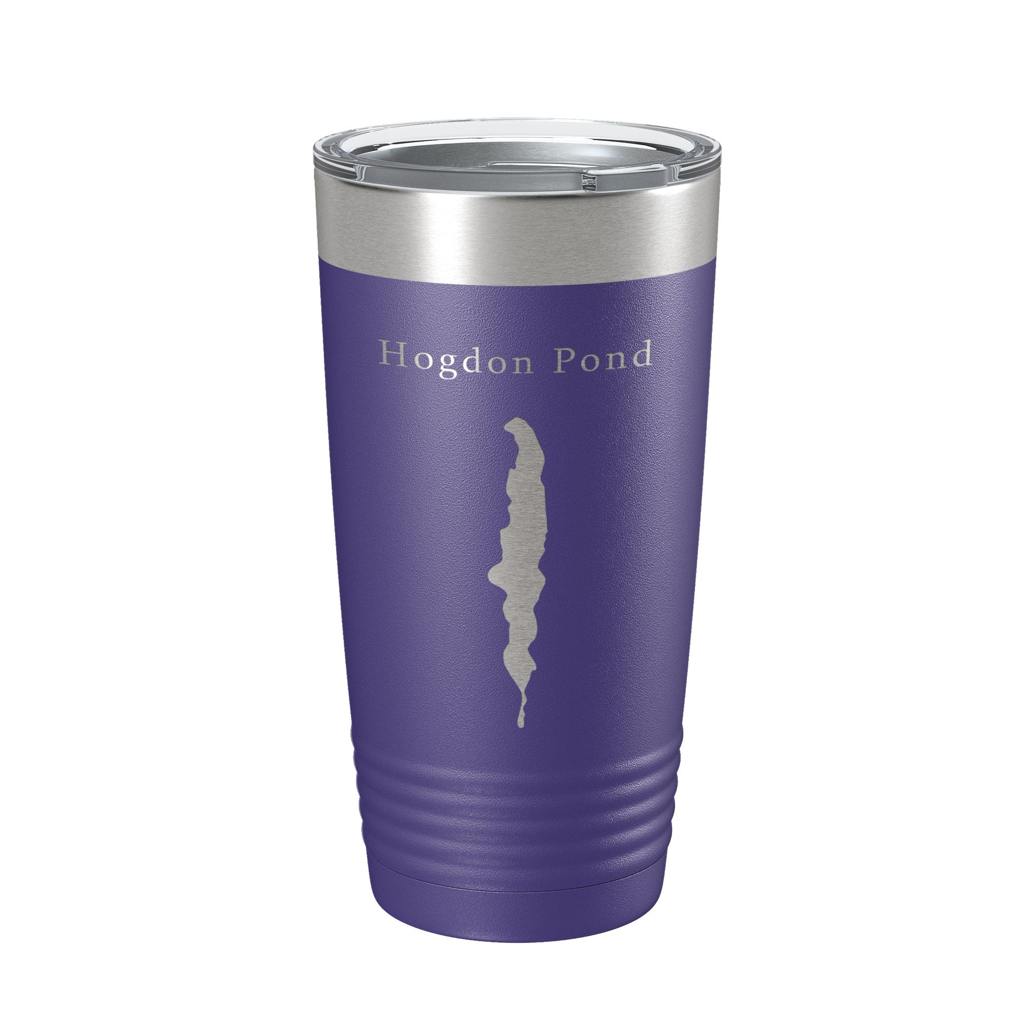 Hogdon Pond Tumbler Lake Map Travel Mug Insulated Laser Engraved Coffee Cup Acadia Maine 20 oz-15