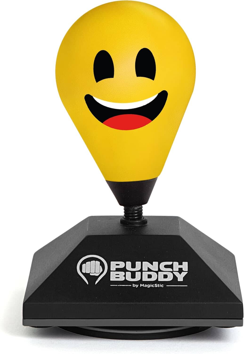 Punch Buddy Mini Desktop Punching Bag - Desk Fidget Toy for Stress Relief, Focus & Fun - Patented Suction Cup Base-1