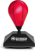 Punch Buddy Mini Desktop Punching Bag - Desk Fidget Toy for Stress Relief, Focus & Fun - Patented Suction Cup Base-0