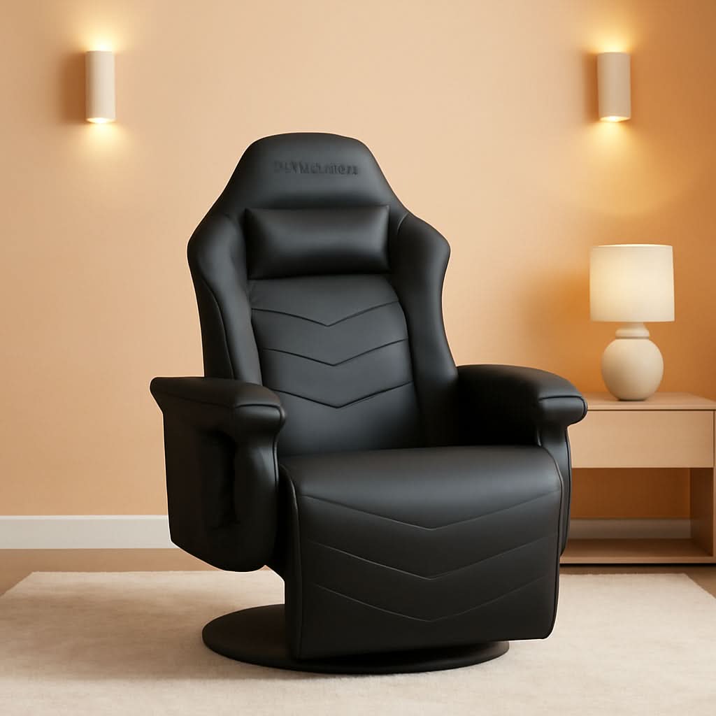 Gaming Recliner Chair with Adjustable Leg Rest
