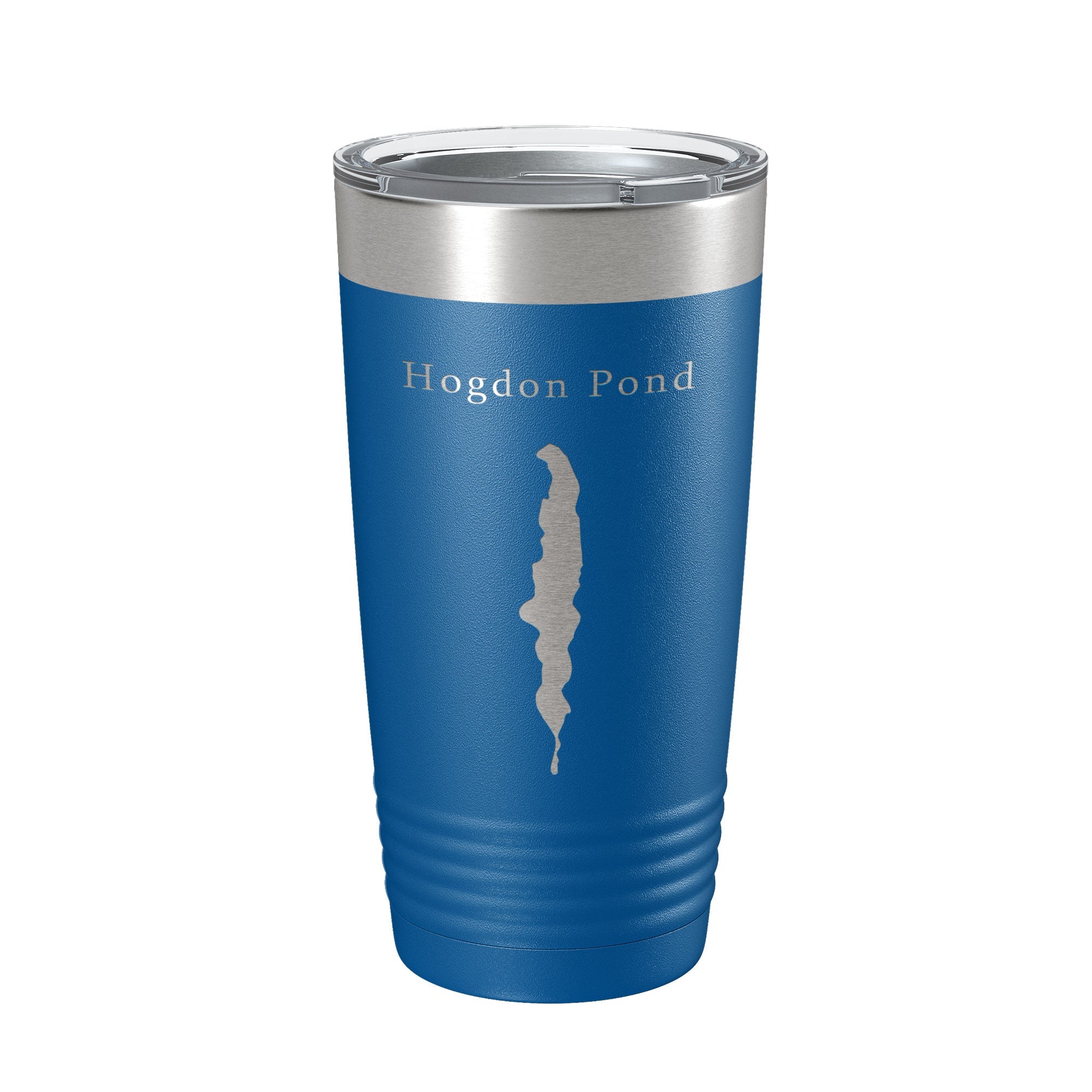 Hogdon Pond Tumbler Lake Map Travel Mug Insulated Laser Engraved Coffee Cup Acadia Maine 20 oz-6