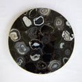 Black Agate LazySusan | Countertop | Turntable | Centrepiece |