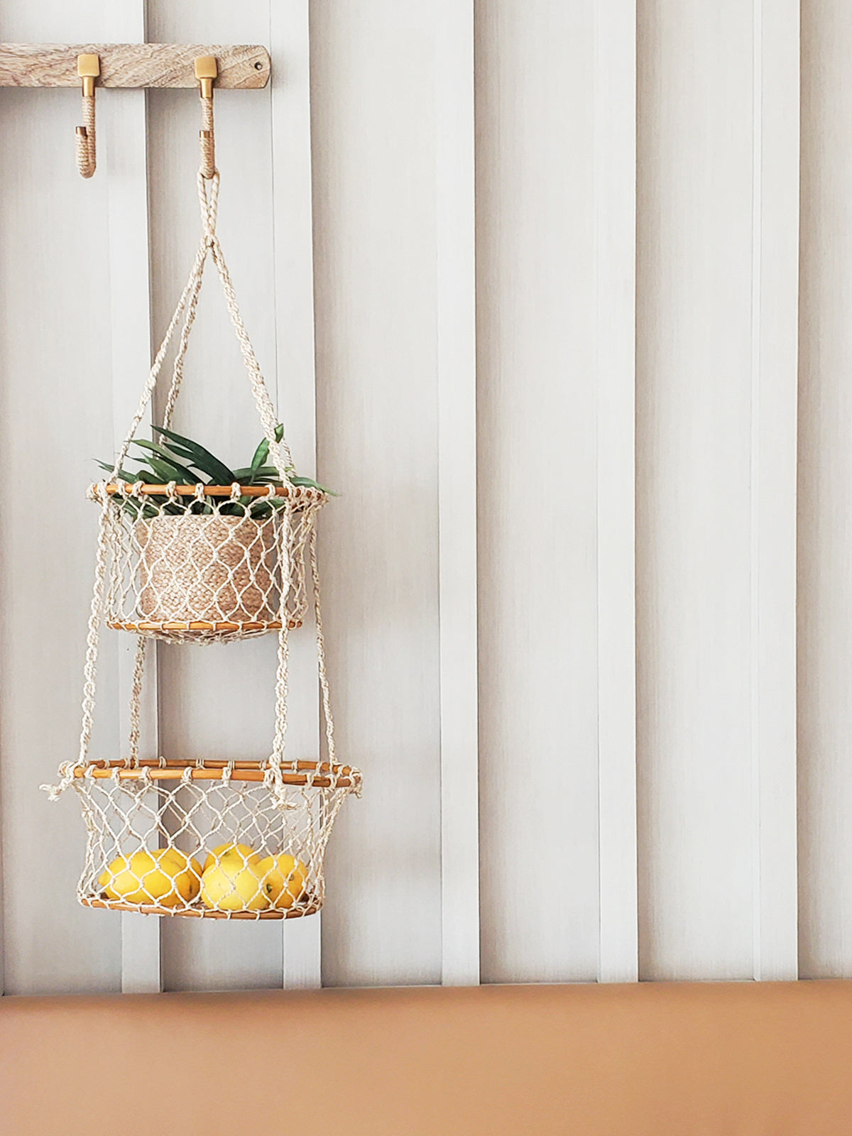 Jhuri Double Hanging Plant Basket