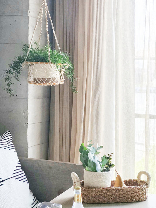 Jhuri Single Hanging Plant Basket