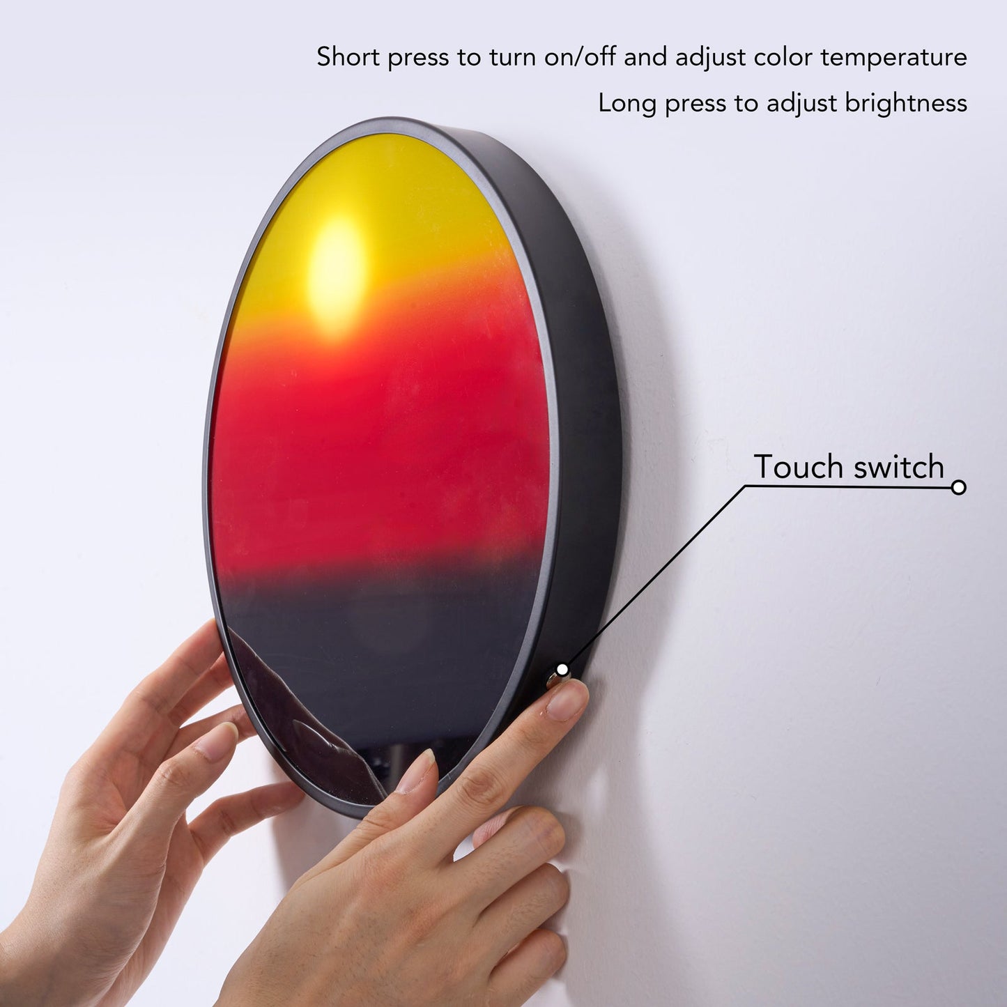 Sunset Glow Night Light with Hanging Cords
