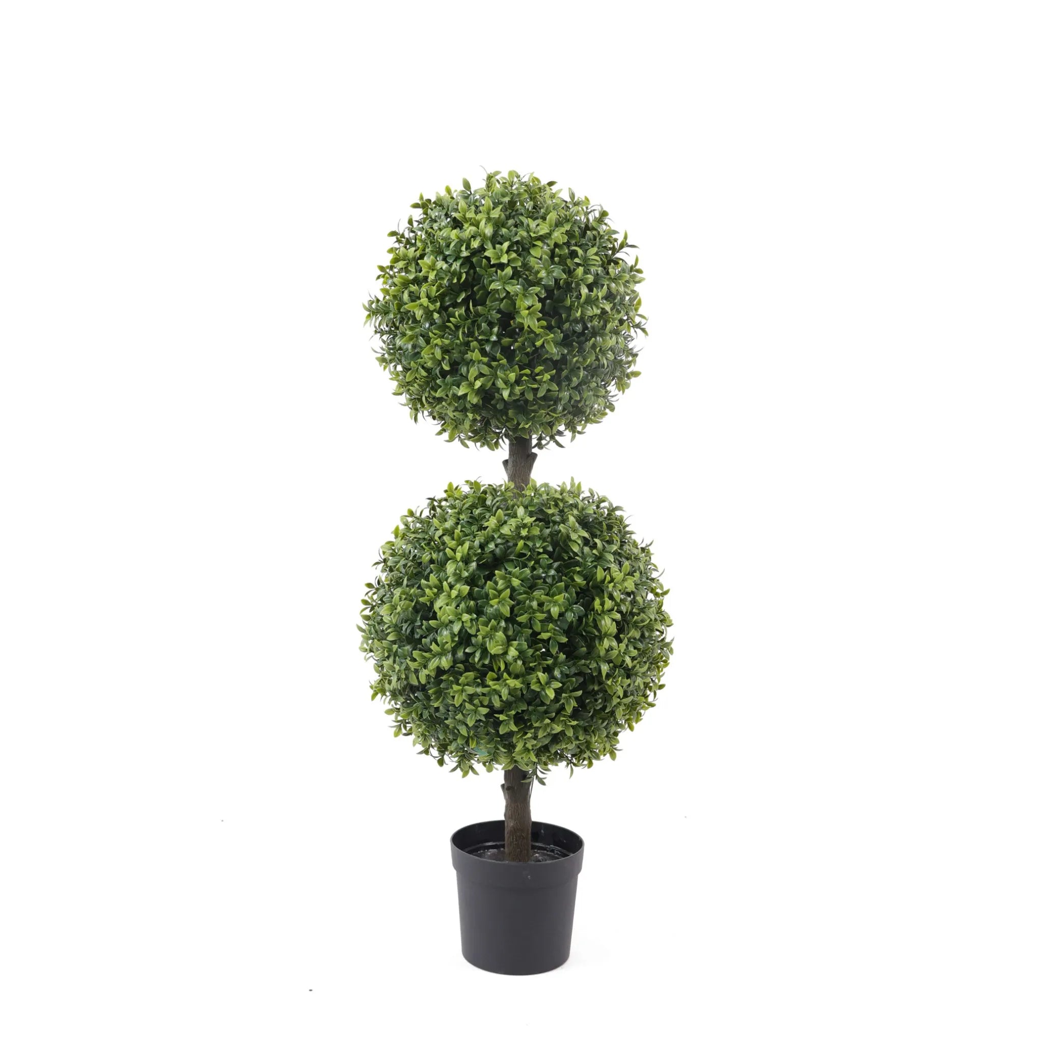 Double Ball Artificial Topiary Tree 33×14in – UV Resistant