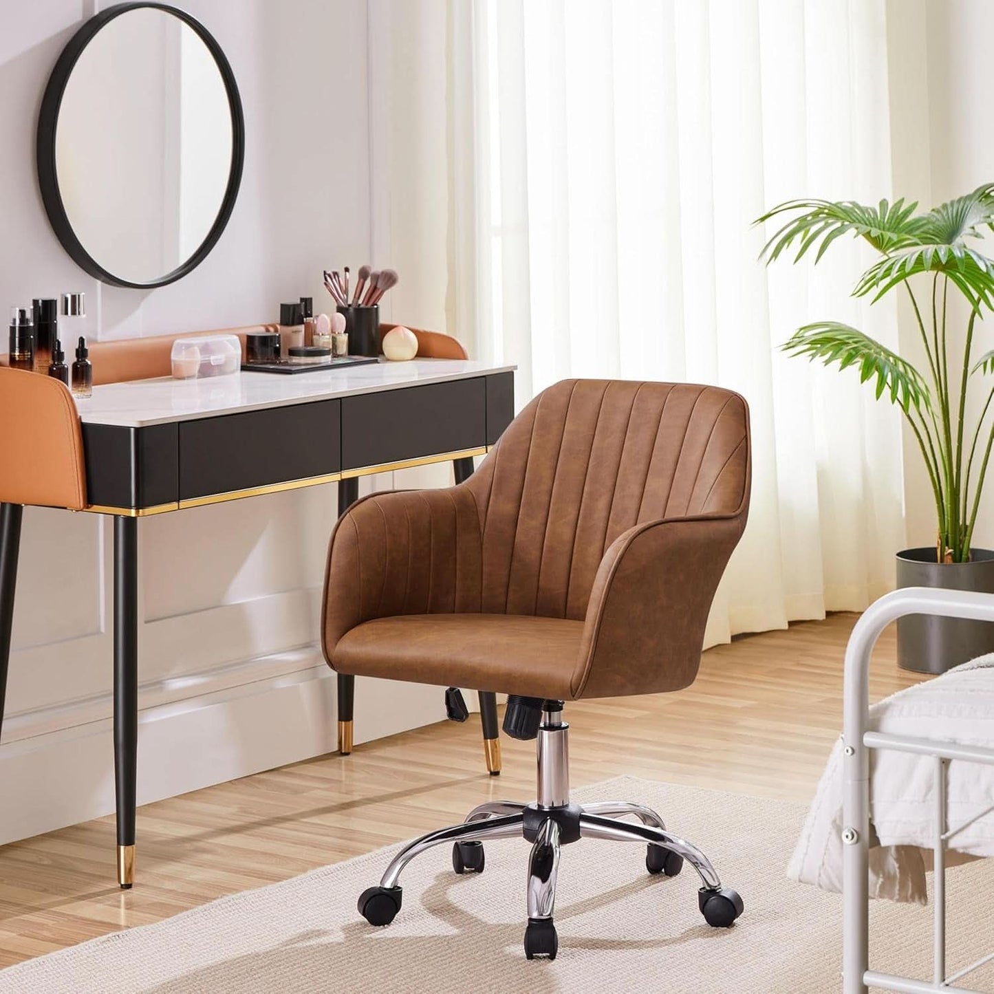 Ergonomic Height-Adjustable Office Chair