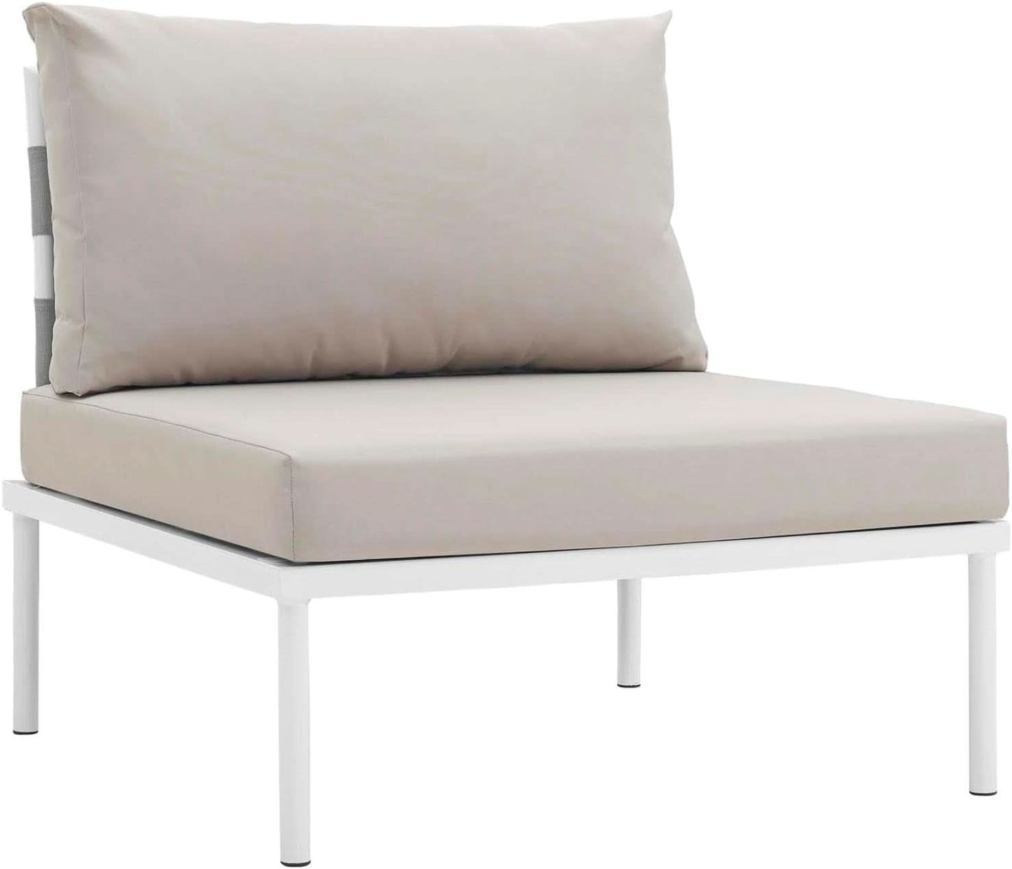 Harmony Aluminum Outdoor Sectional Sofa Set