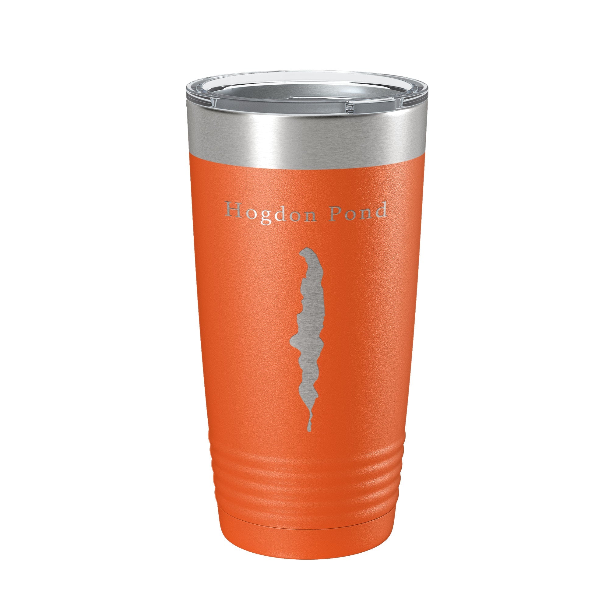 Hogdon Pond Tumbler Lake Map Travel Mug Insulated Laser Engraved Coffee Cup Acadia Maine 20 oz-17