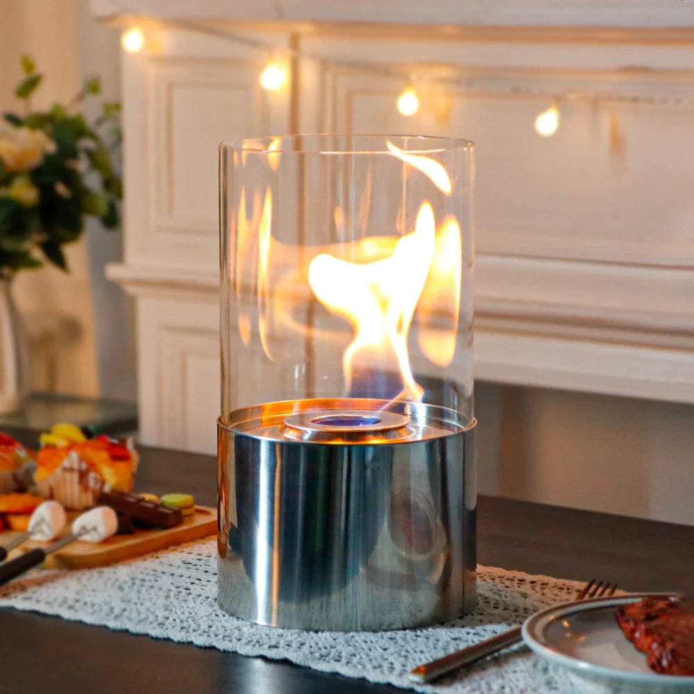 11,5 Zoll hohe Tisch-Feuerschale Tisch-Kamin